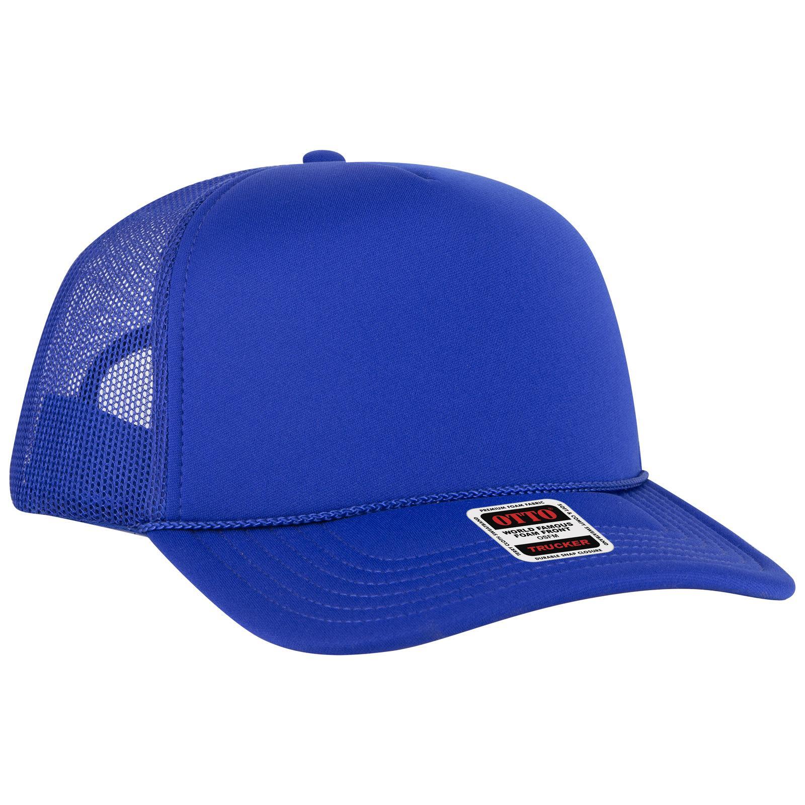 5 Panel High Crown Trucker Cap