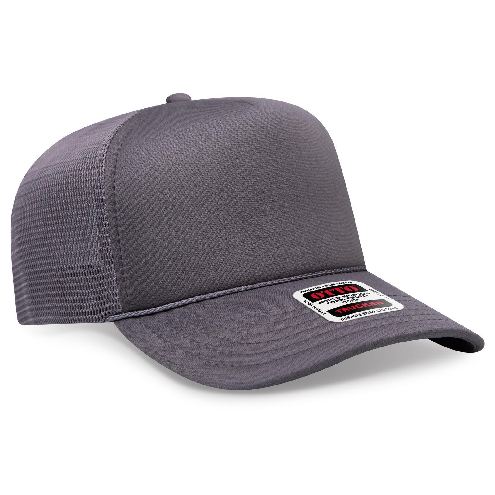 Comfy Fit 5 Panel High Crown Mesh Back Trucker Hat