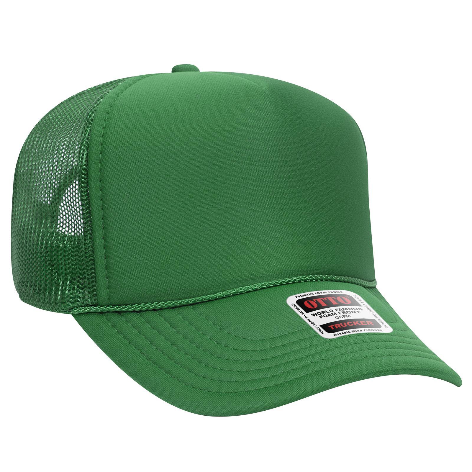 5 Panel Mid Profile Trucker Cap