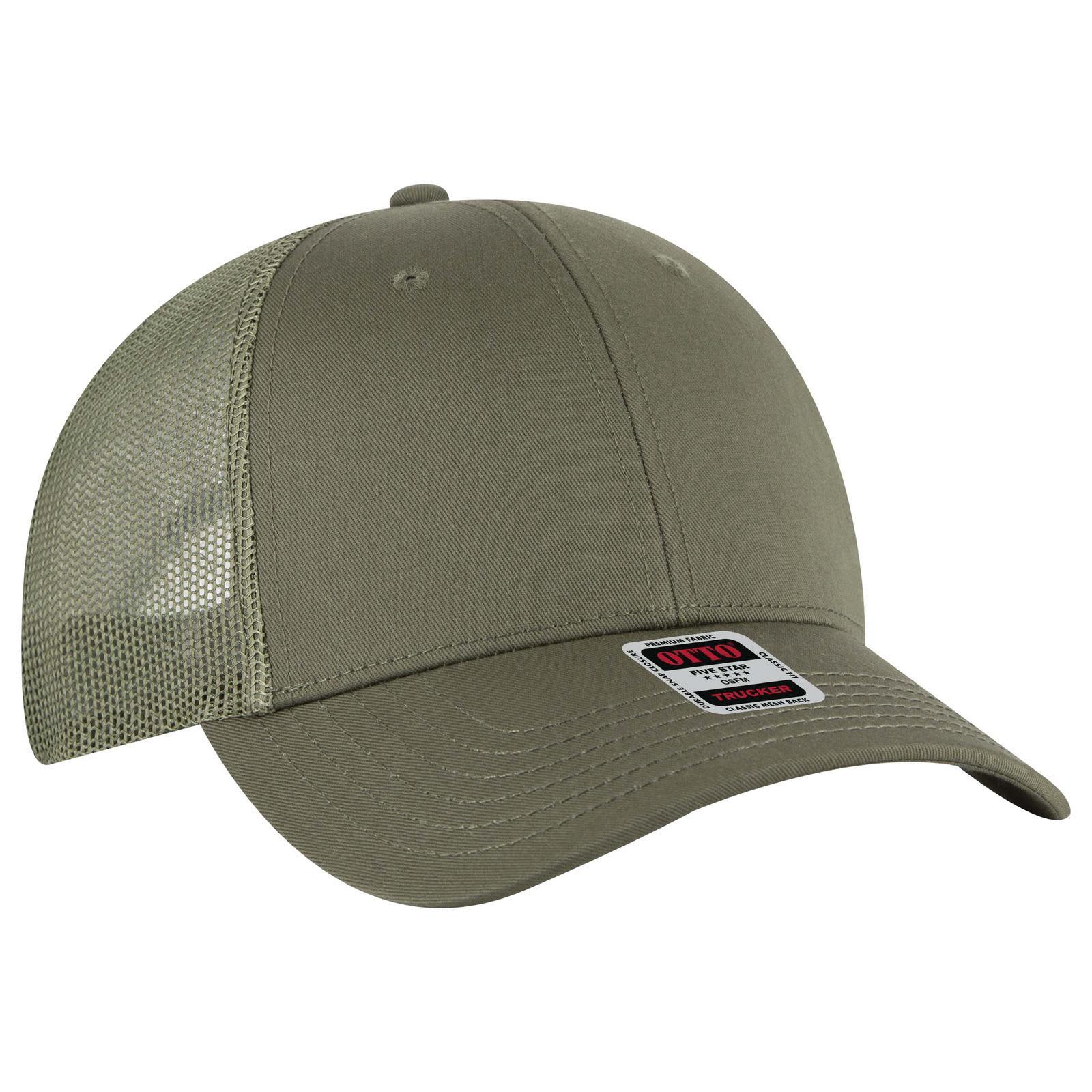 6 Panel Low Profile Trucker Cap