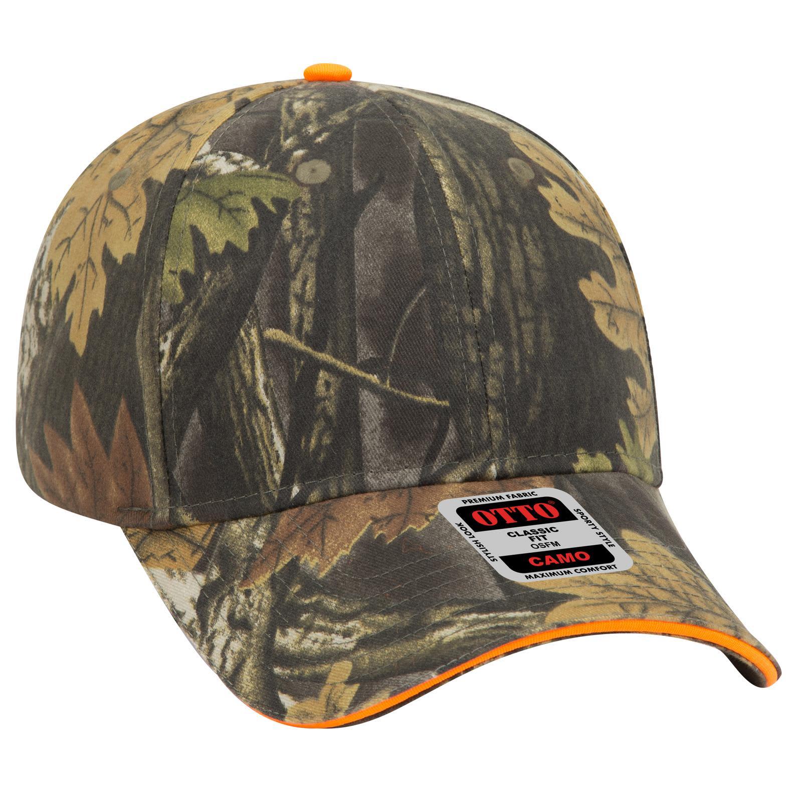 Camo 6 Panel Low Profile Baseball Cap promotional product