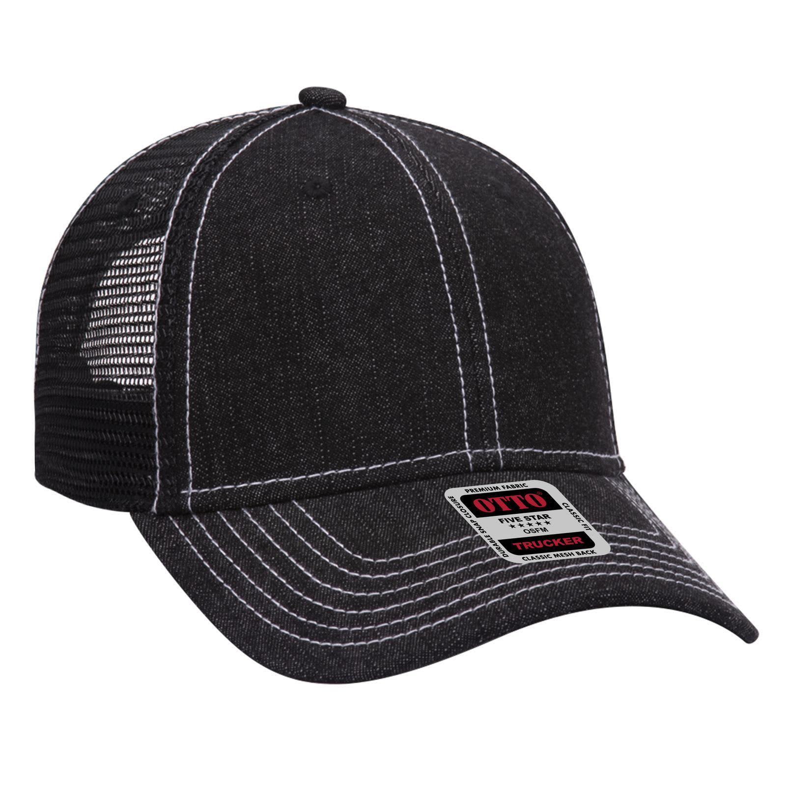6 Panel Low Profile Trucker Cap