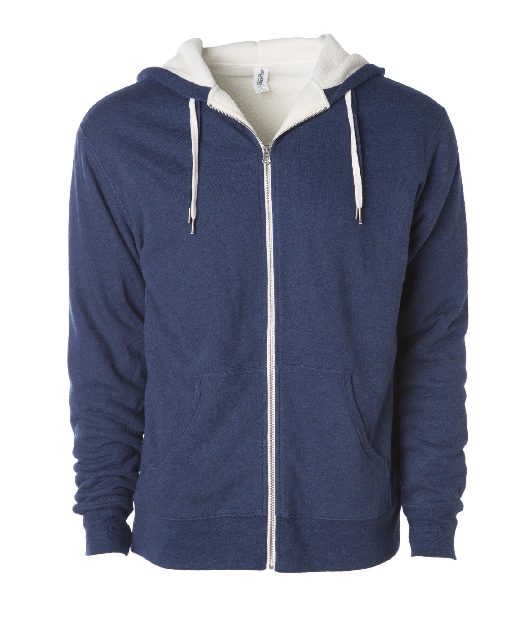 Unisex Sherpa Lined Zip