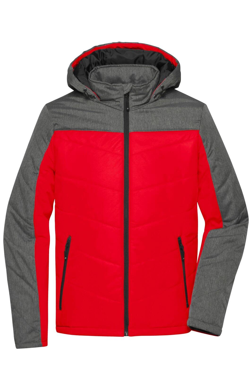 Red/Anthracite-Melange