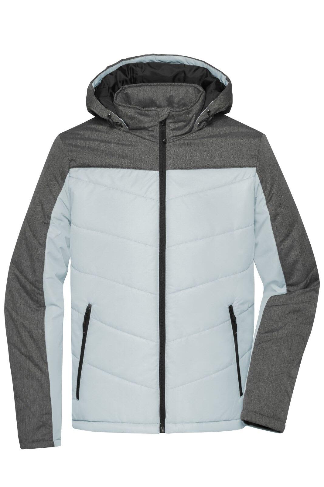 Silver/Anthracite-Melange