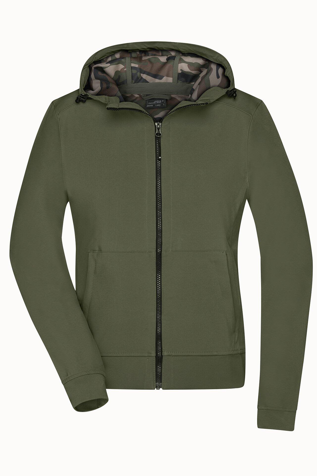 Ladies Hooded Softshell Jacket promotional product
