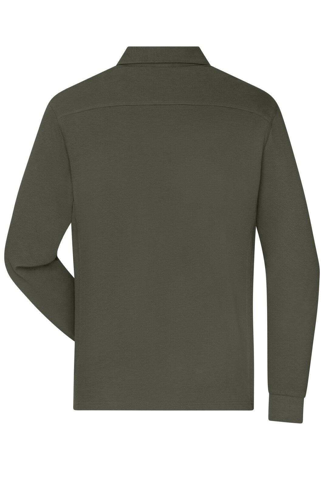 Mens Workwear L-S Polo C3-JN1842