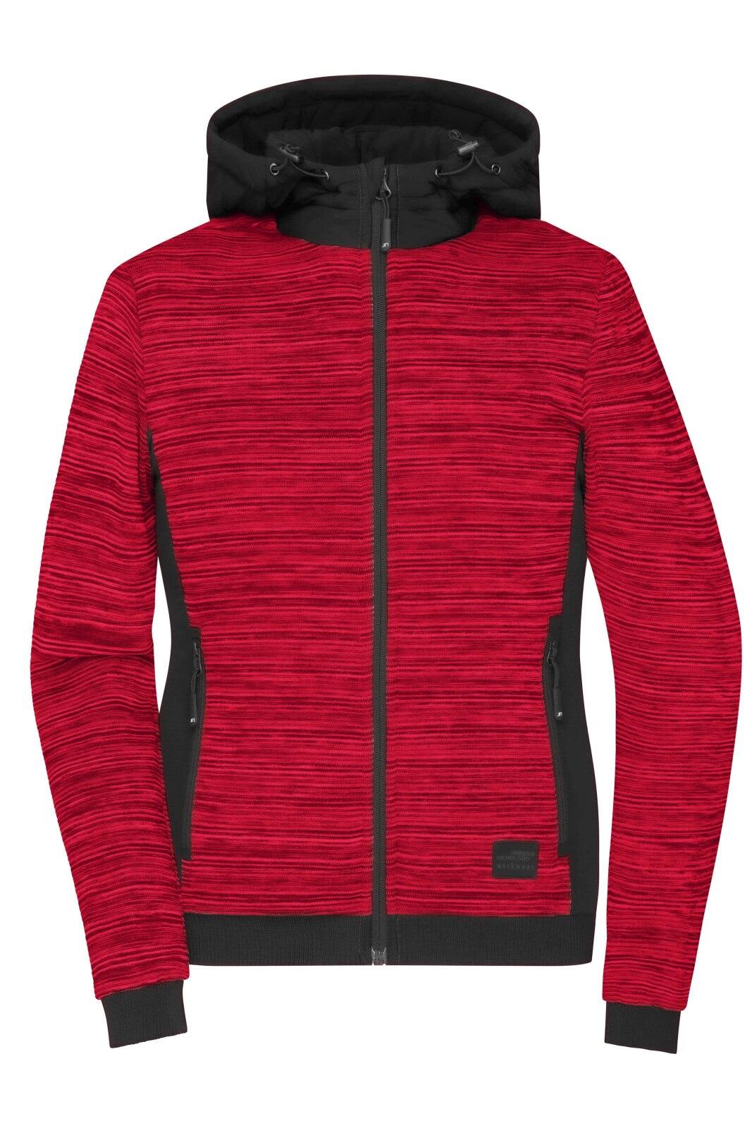 Red-Melange/Black