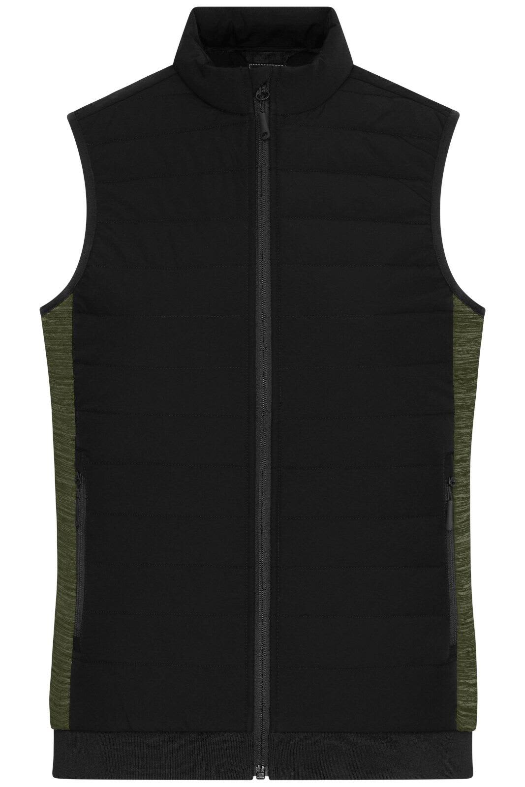 Black/Olive-Melange