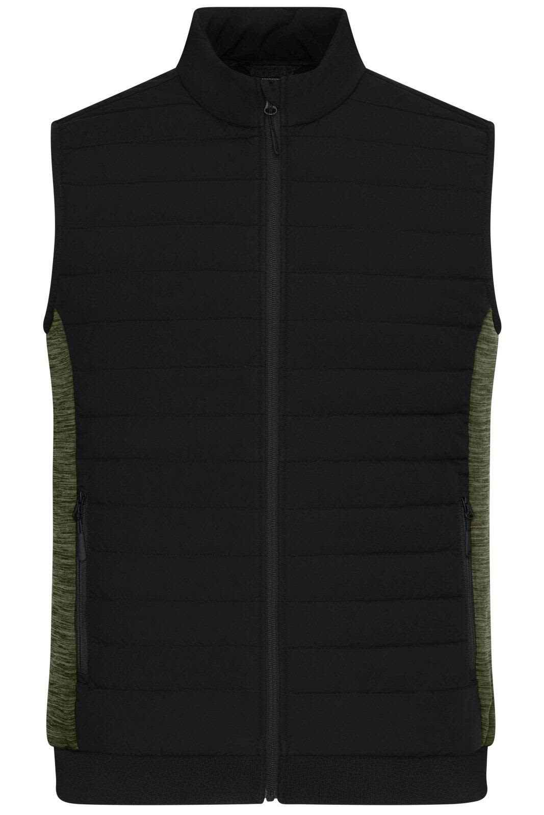 Black/Olive-Melange