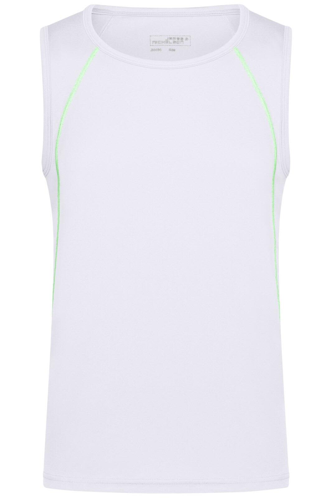 White/Bright-Green