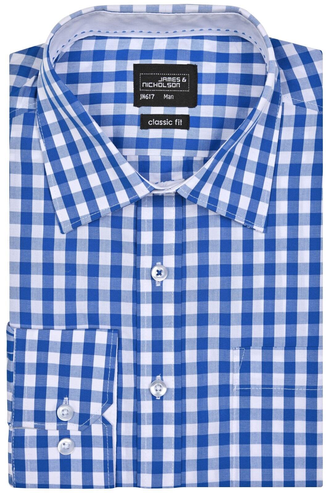 Mens Checked Shirt C3-JN617