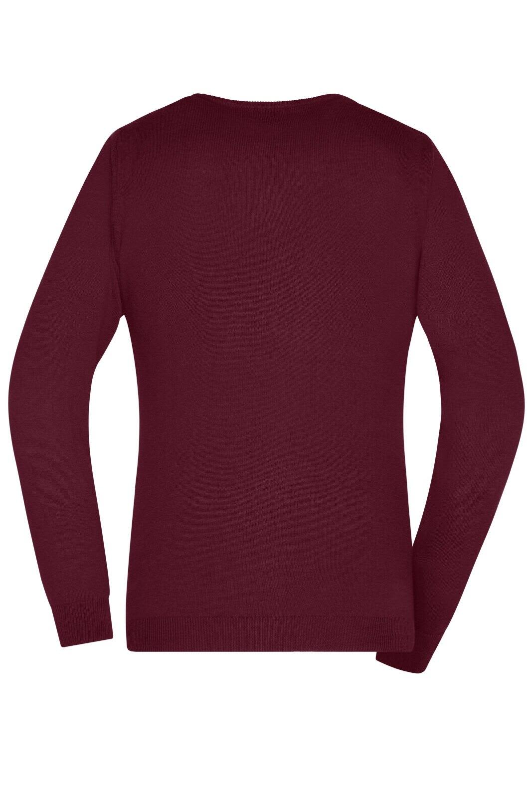 Ladies V-Neck Pullover C3-JN658