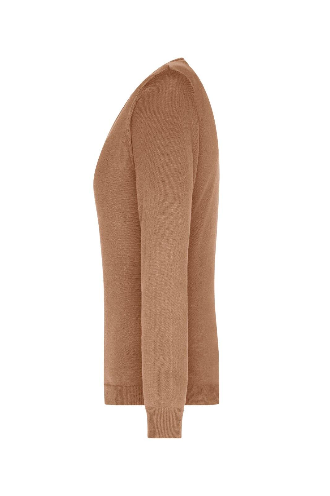 Ladies V-Neck Pullover C3-JN658
