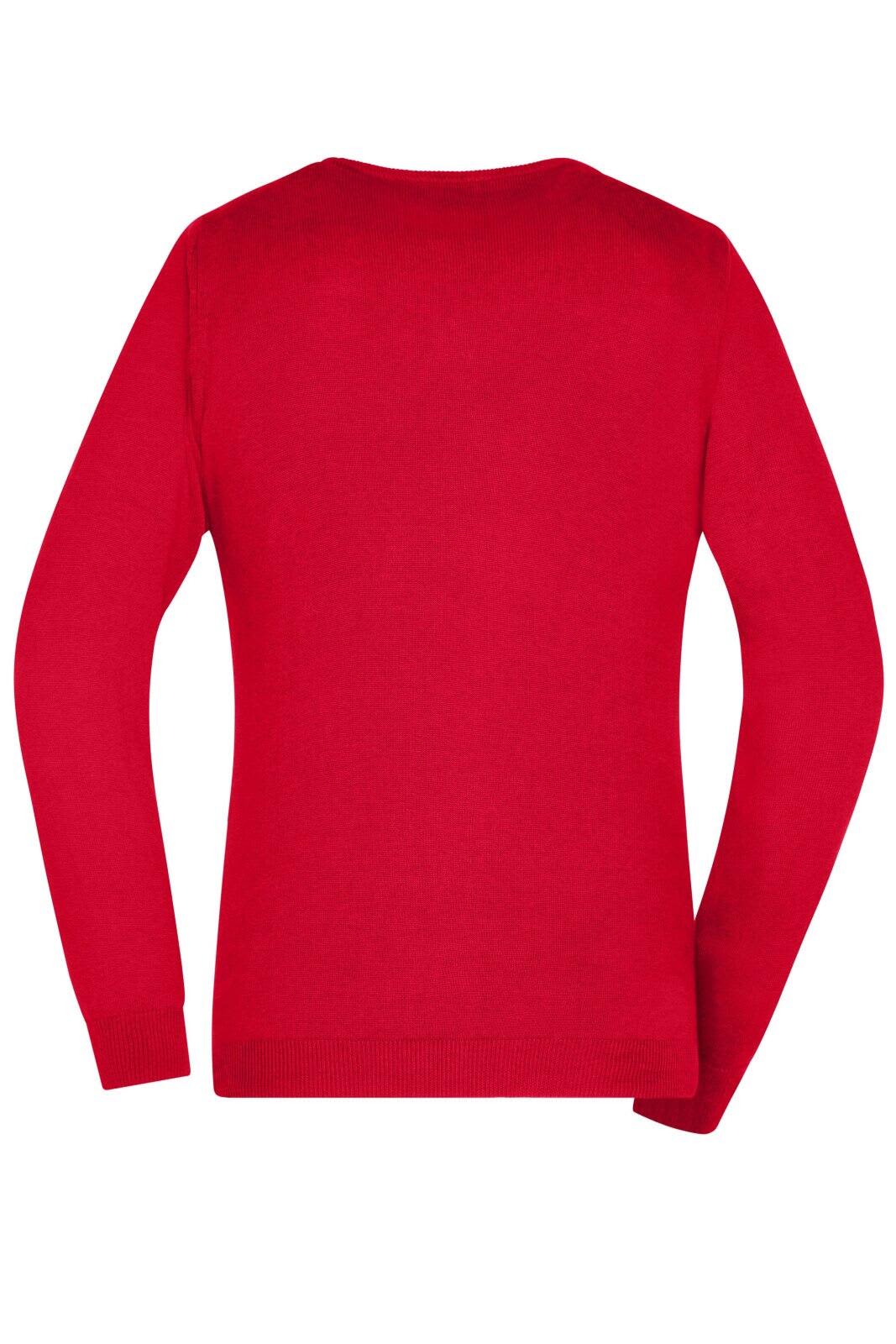 Ladies V-Neck Pullover C3-JN658