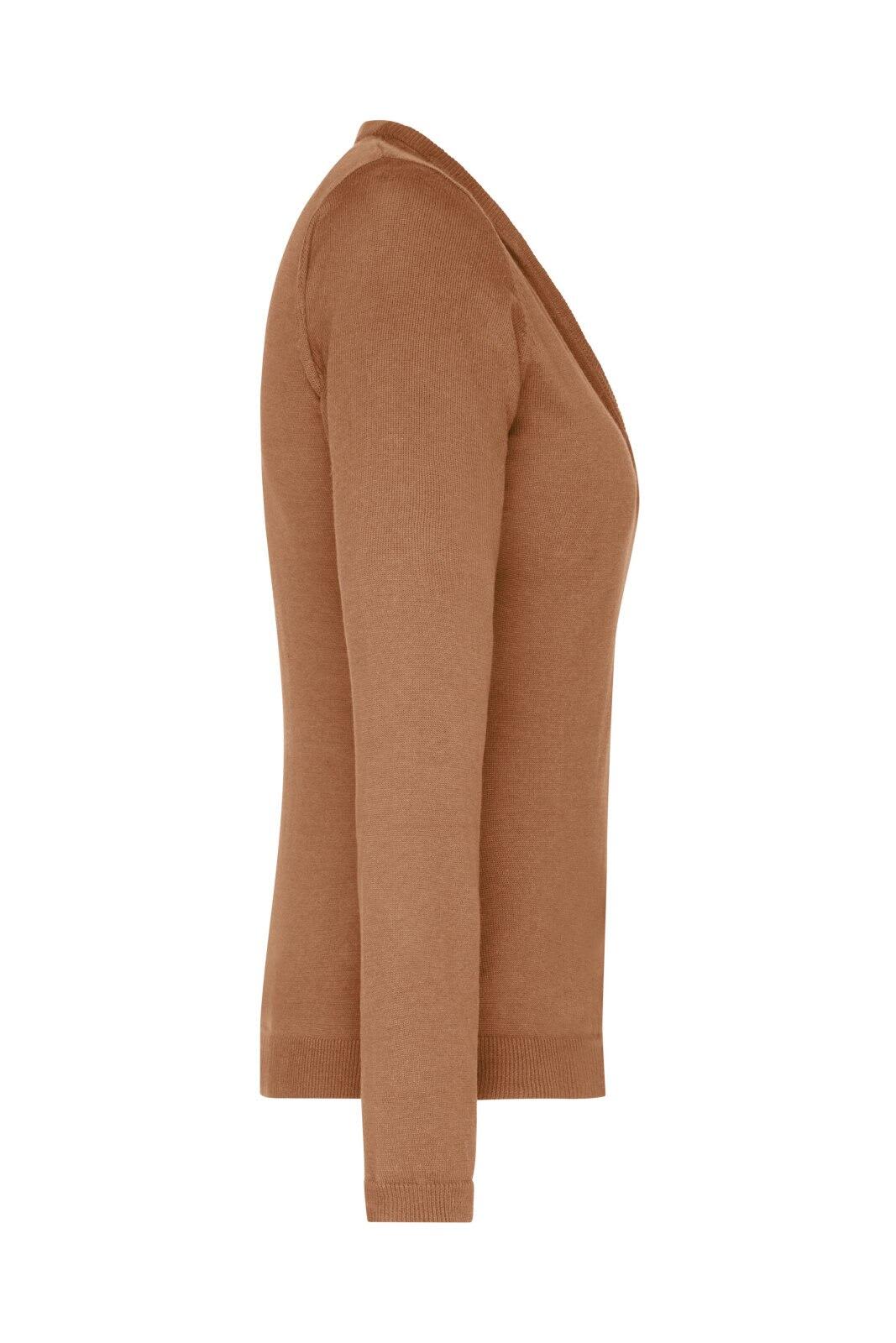 Ladies V-Neck Cardigan C3-JN660
