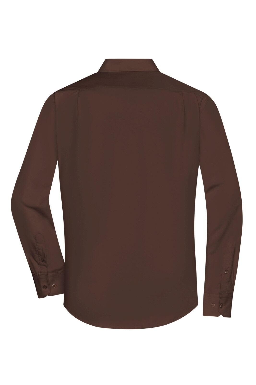 Mens Shirt L-S Poplin C3-JN678