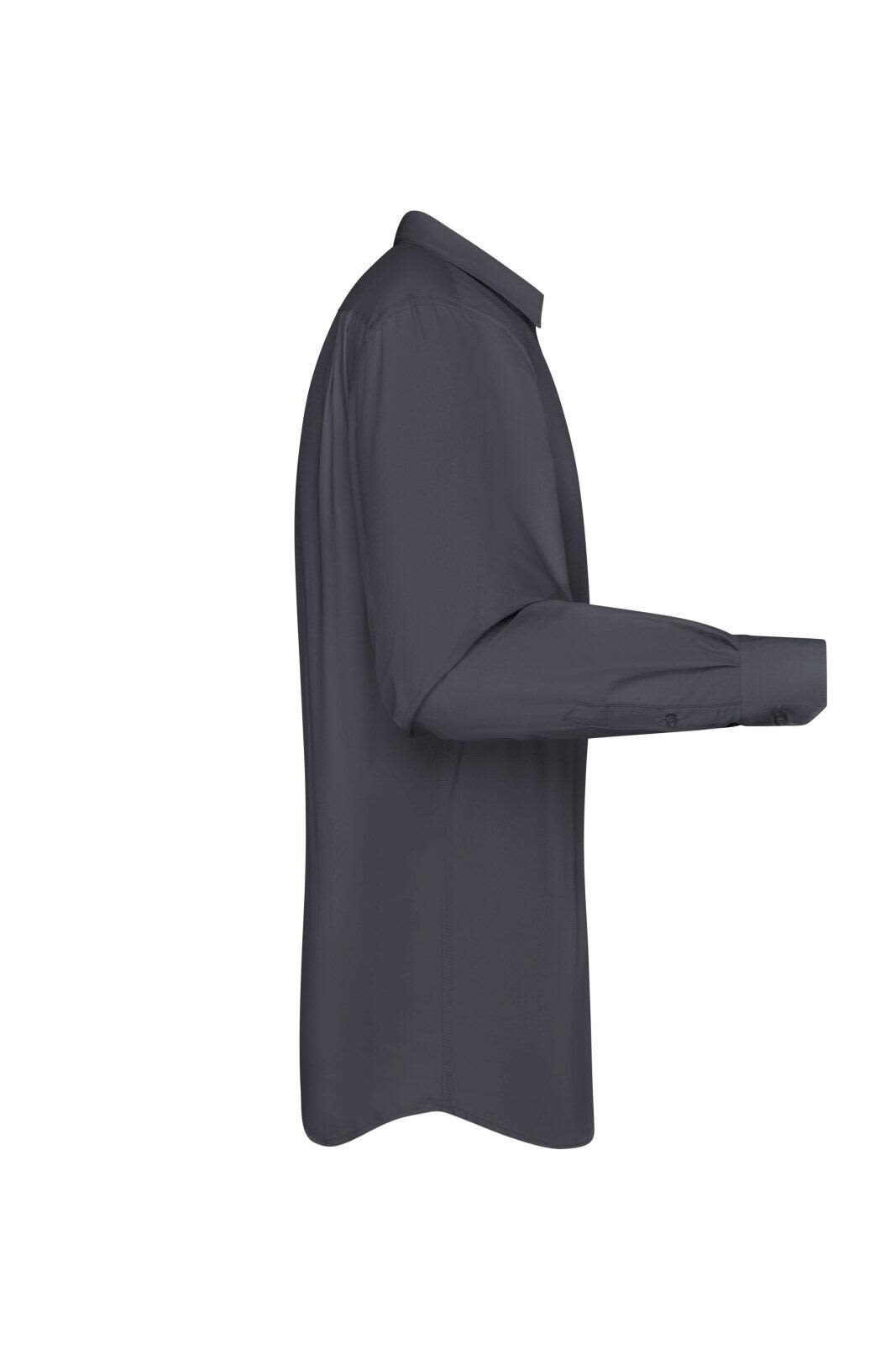 Mens Shirt L-S Poplin C3-JN678