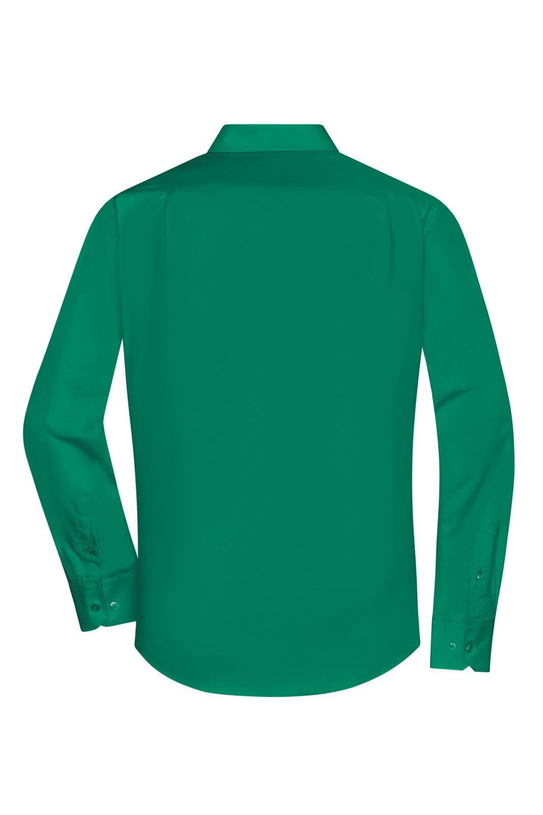 Mens Shirt L-S Poplin C3-JN678