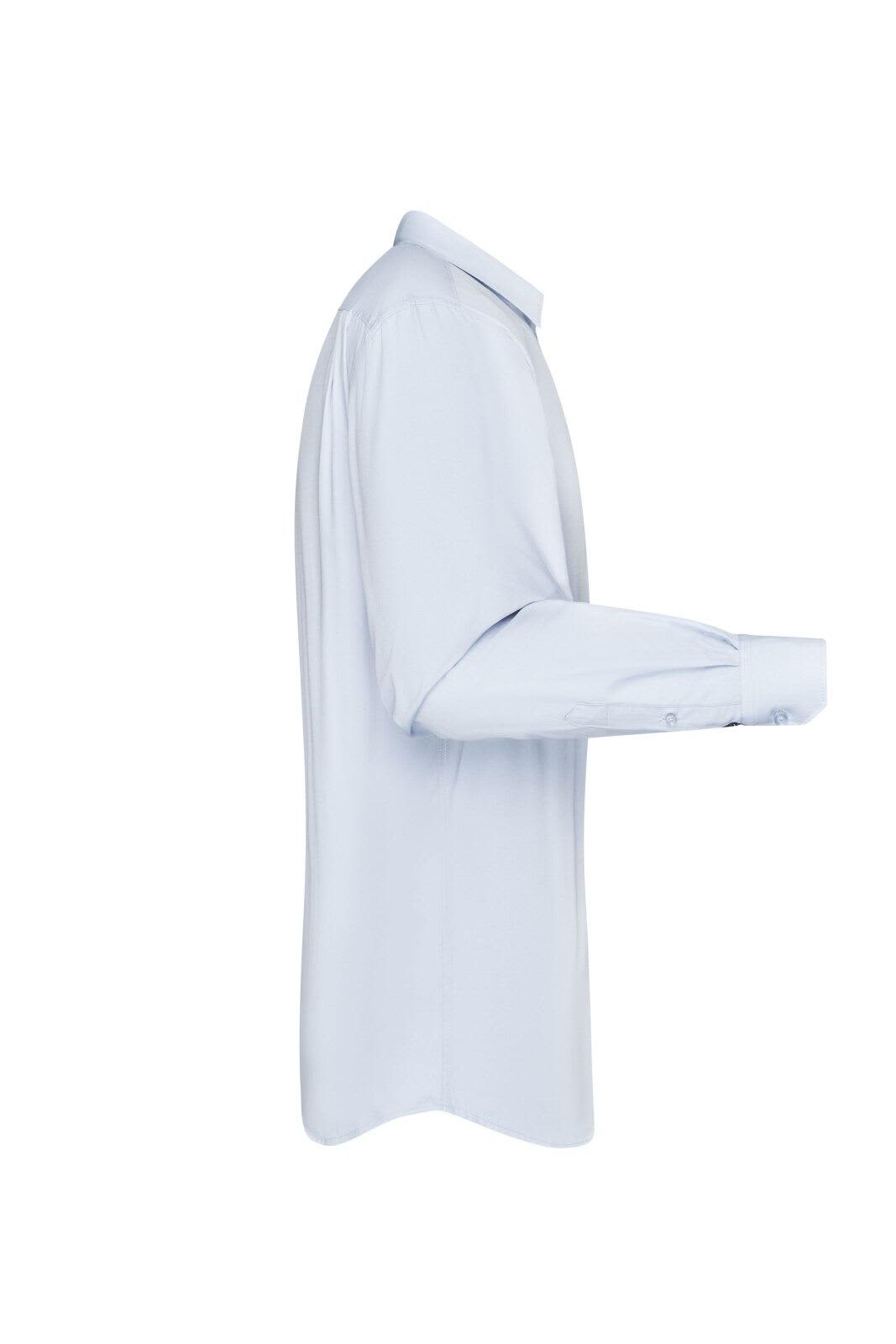 Mens Shirt L-S Poplin C3-JN678
