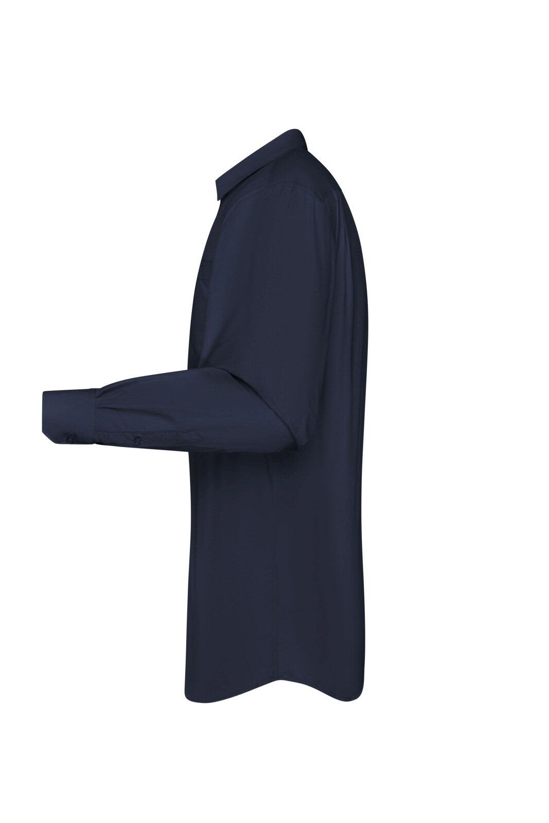 Mens Shirt L-S Poplin C3-JN678