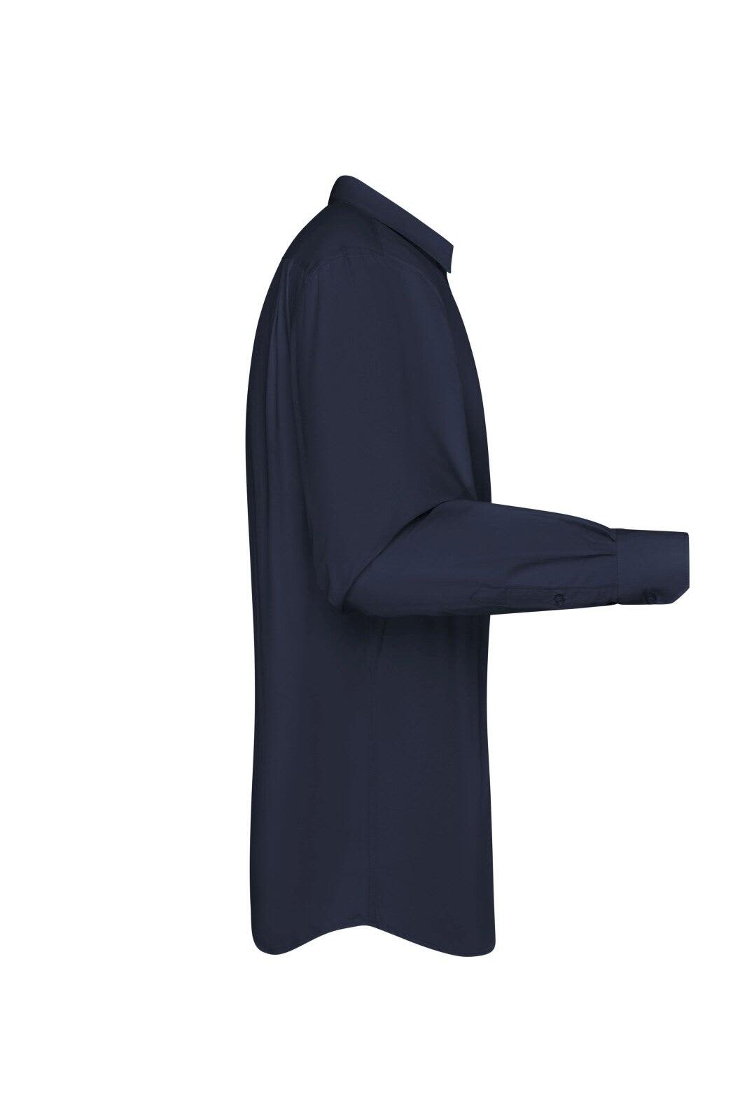 Mens Shirt L-S Poplin C3-JN678