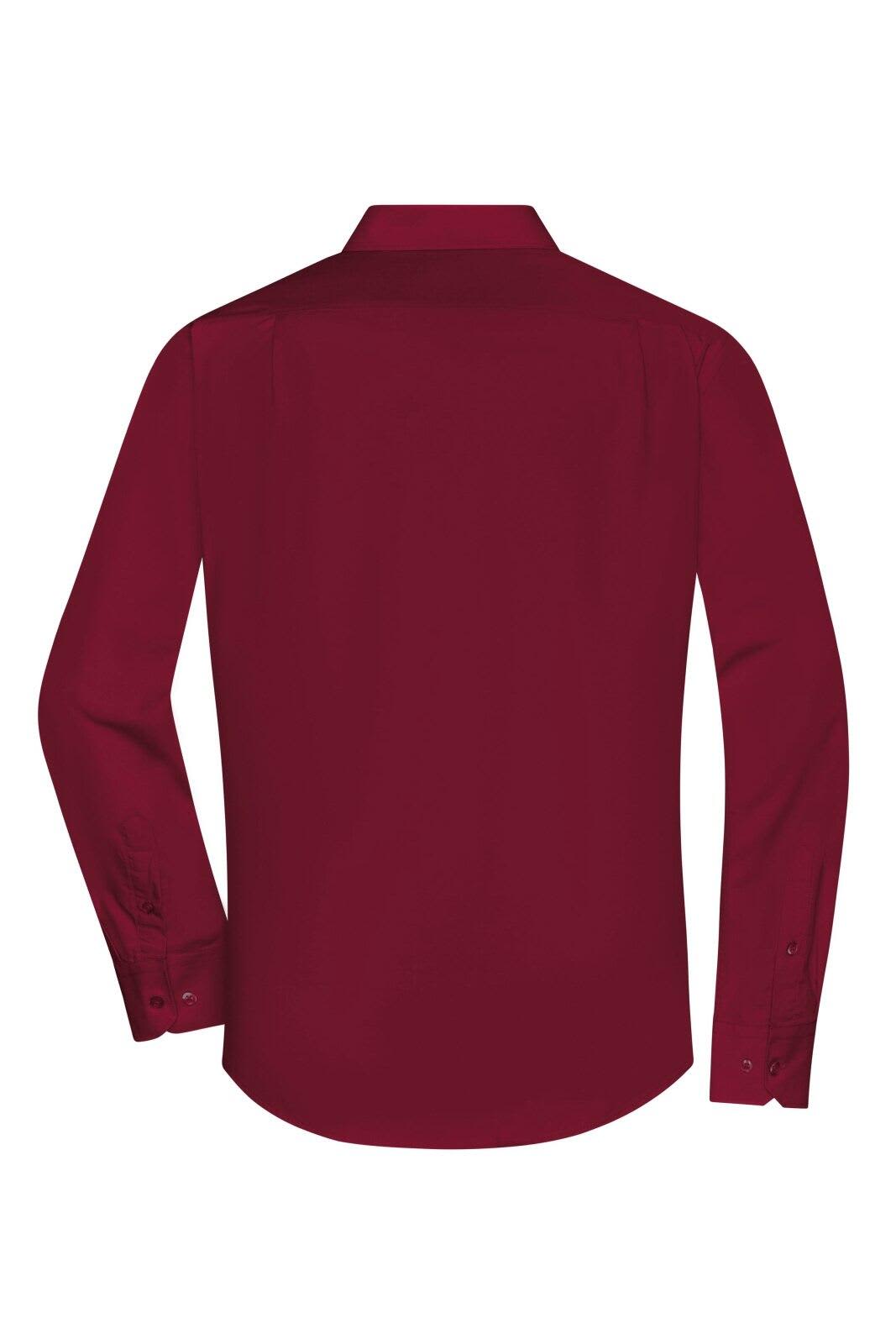Mens Shirt L-S Poplin C3-JN678