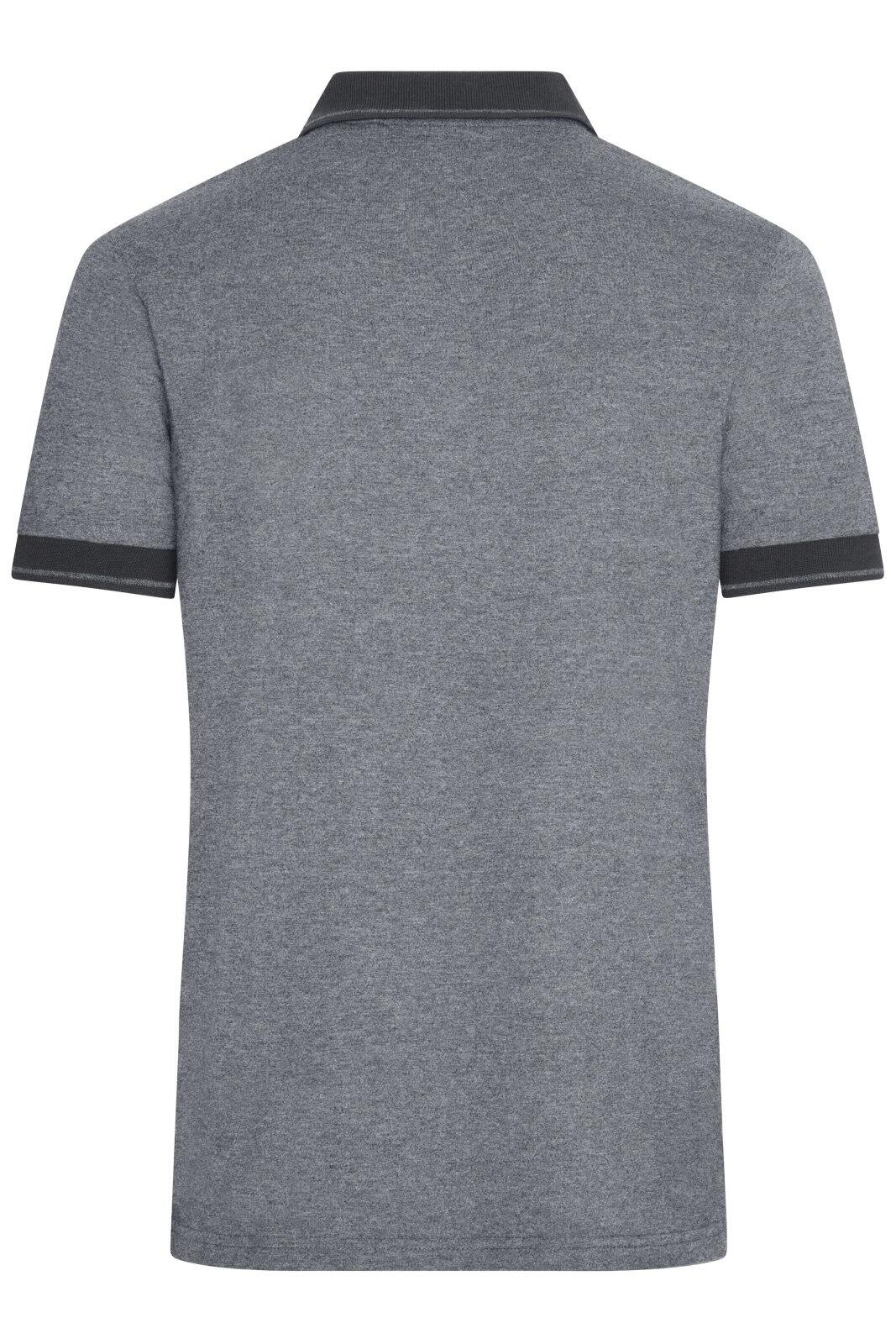 Mens Heather Polo C3-JN706