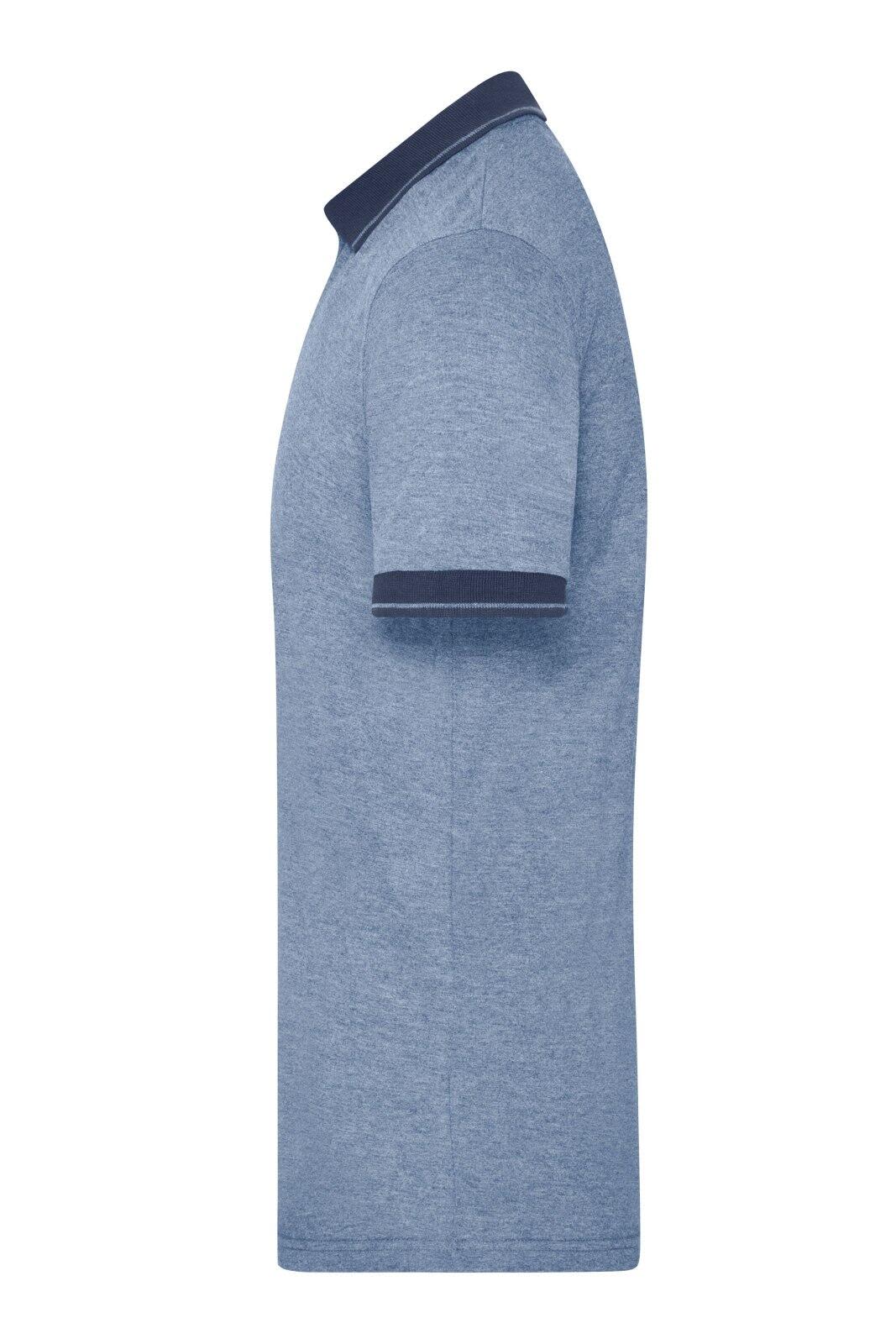 Mens Heather Polo C3-JN706