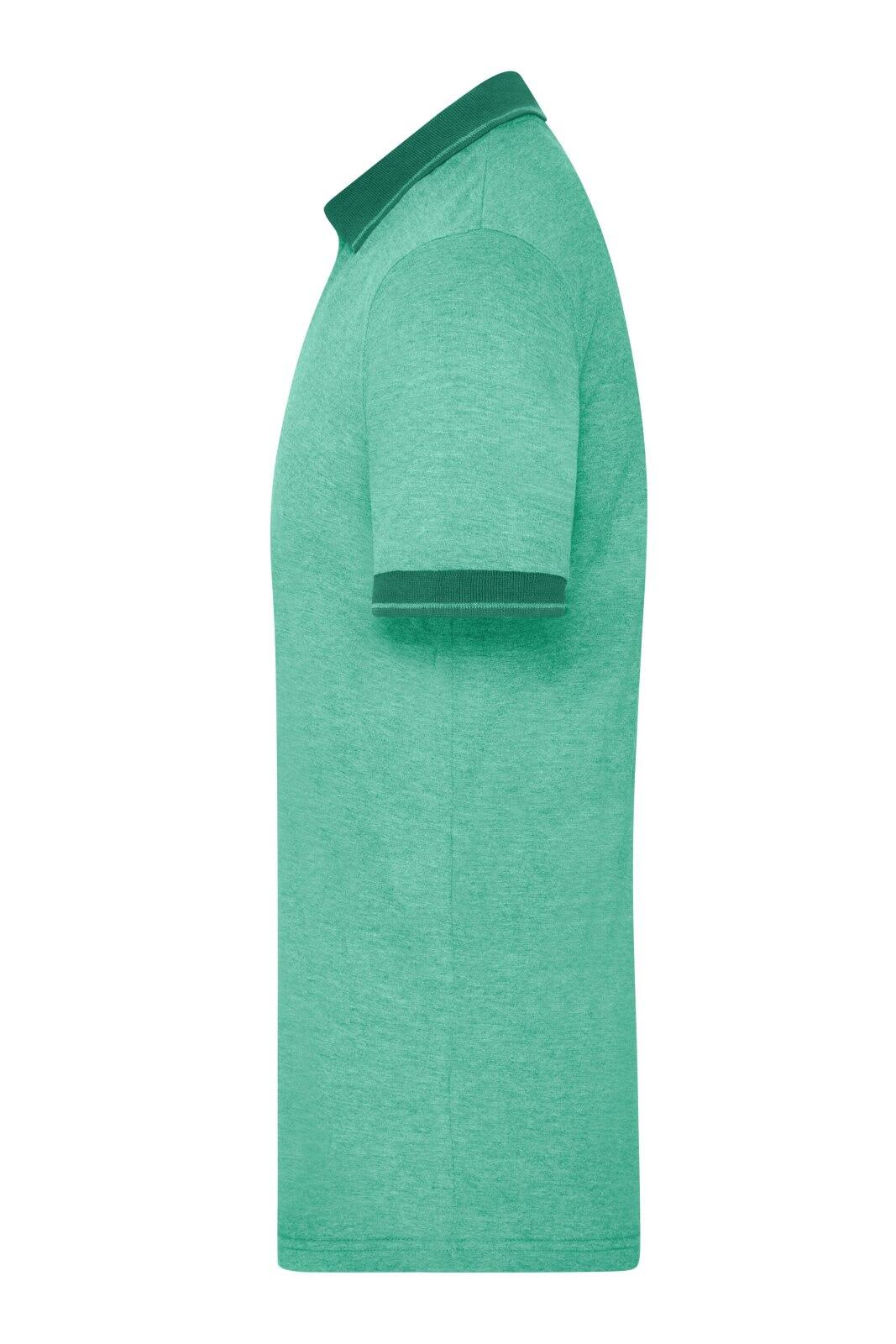 Mens Heather Polo C3-JN706