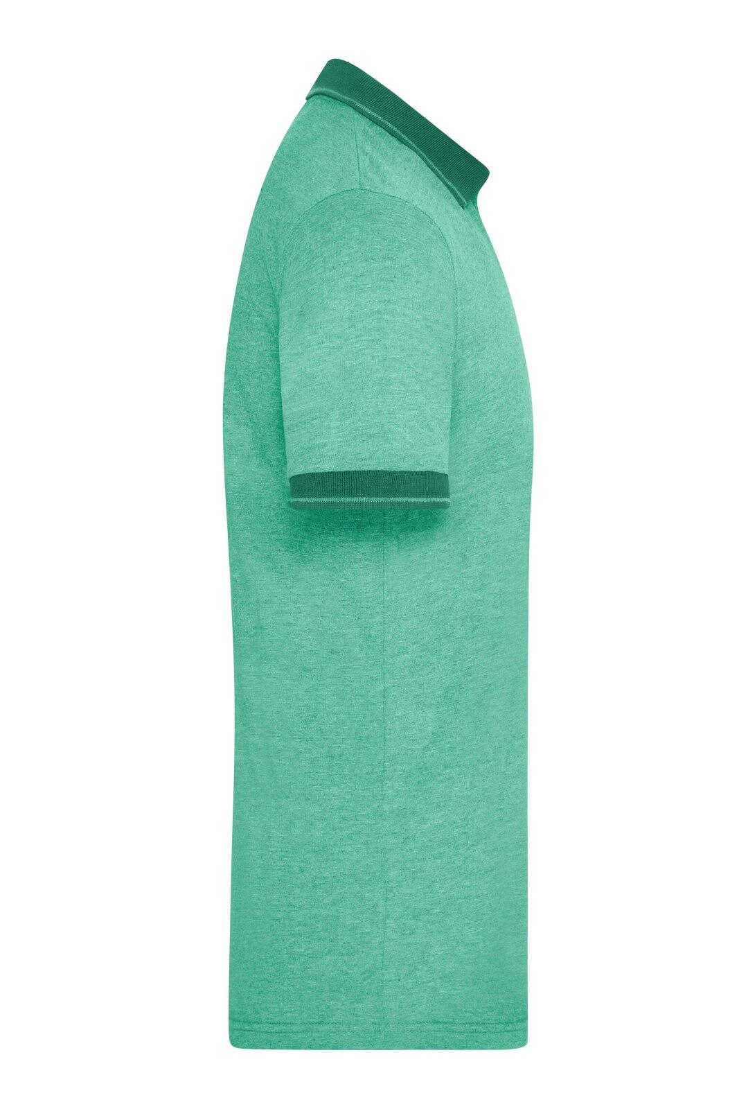 Mens Heather Polo C3-JN706
