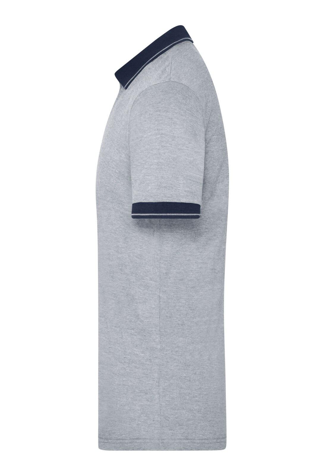Mens Heather Polo C3-JN706