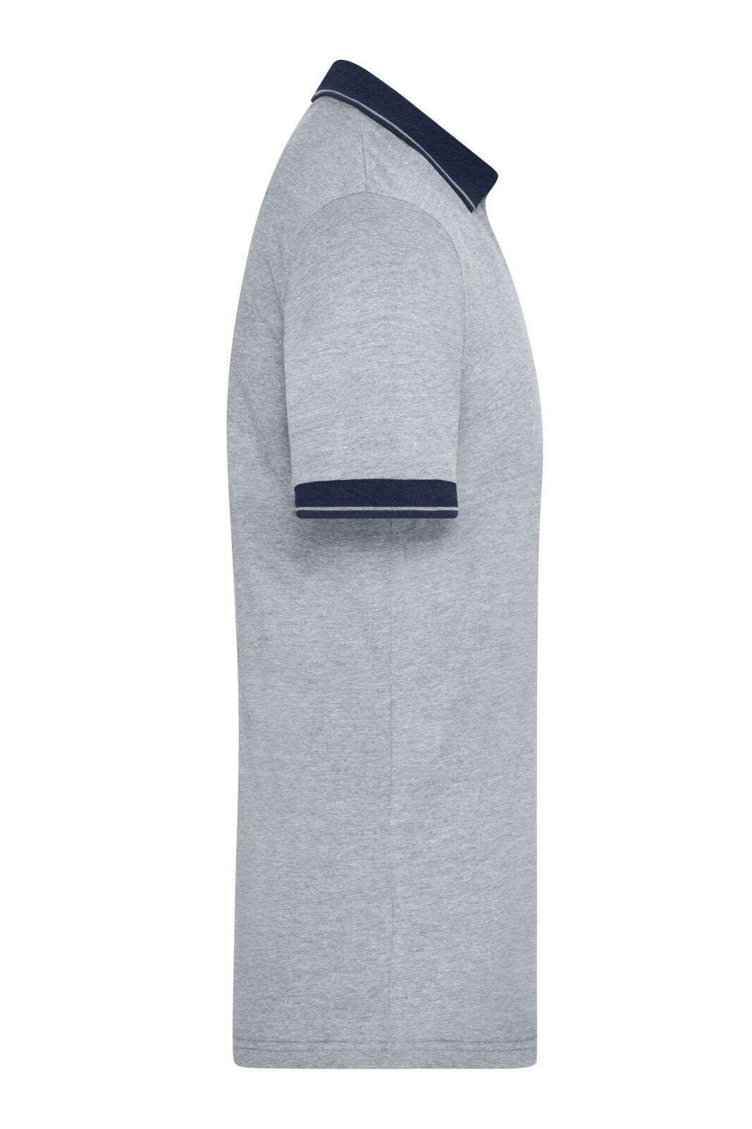 Mens Heather Polo C3-JN706