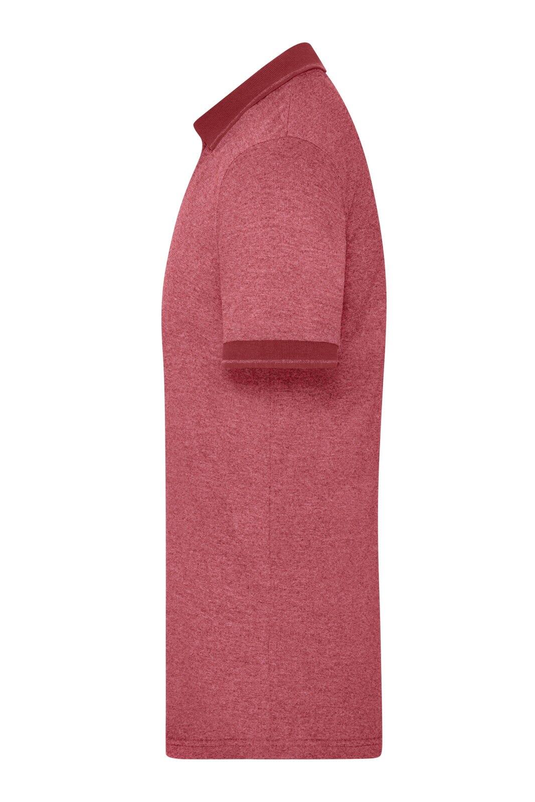 Mens Heather Polo C3-JN706