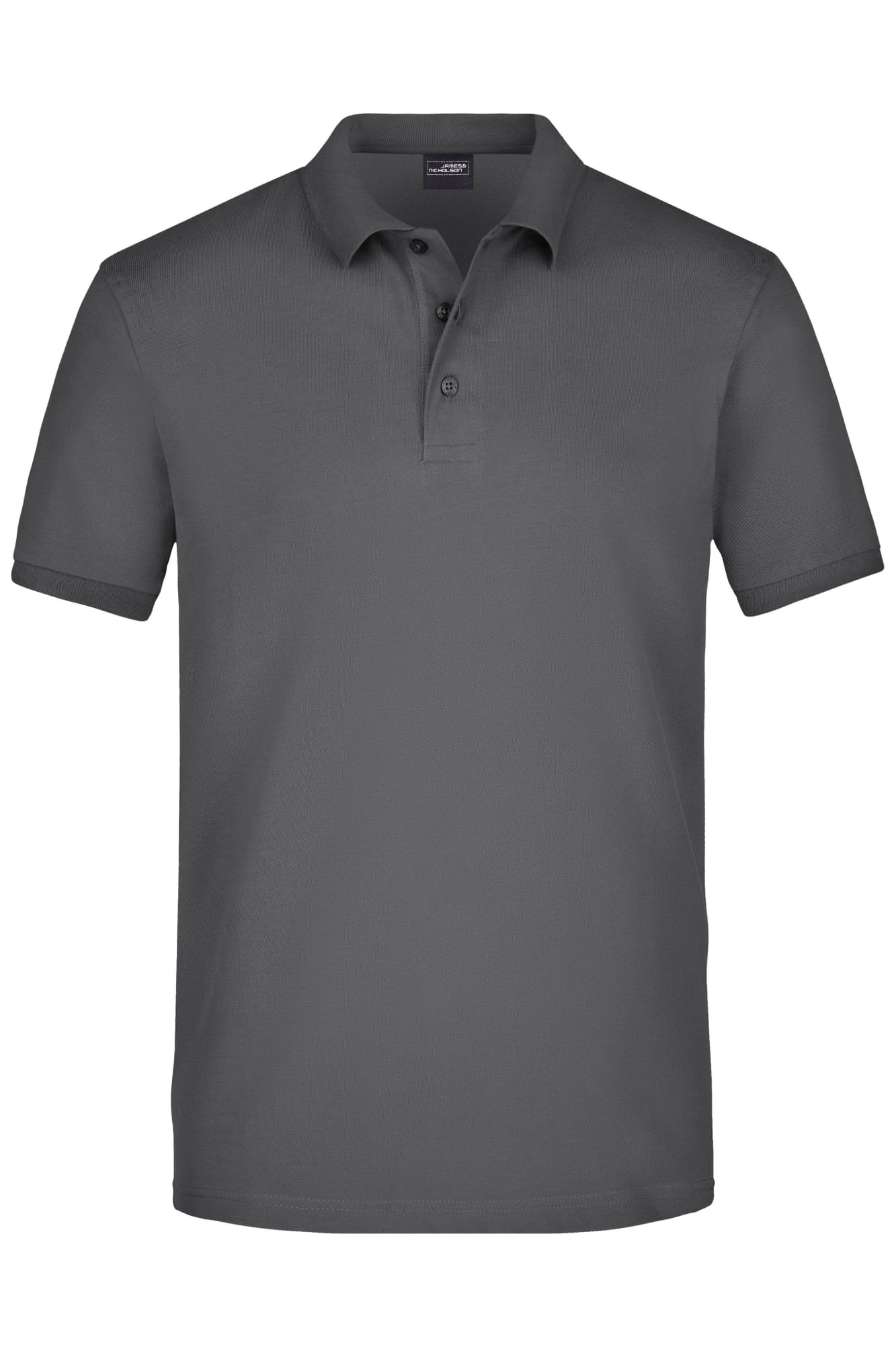 Mens Elastic Polo Pique