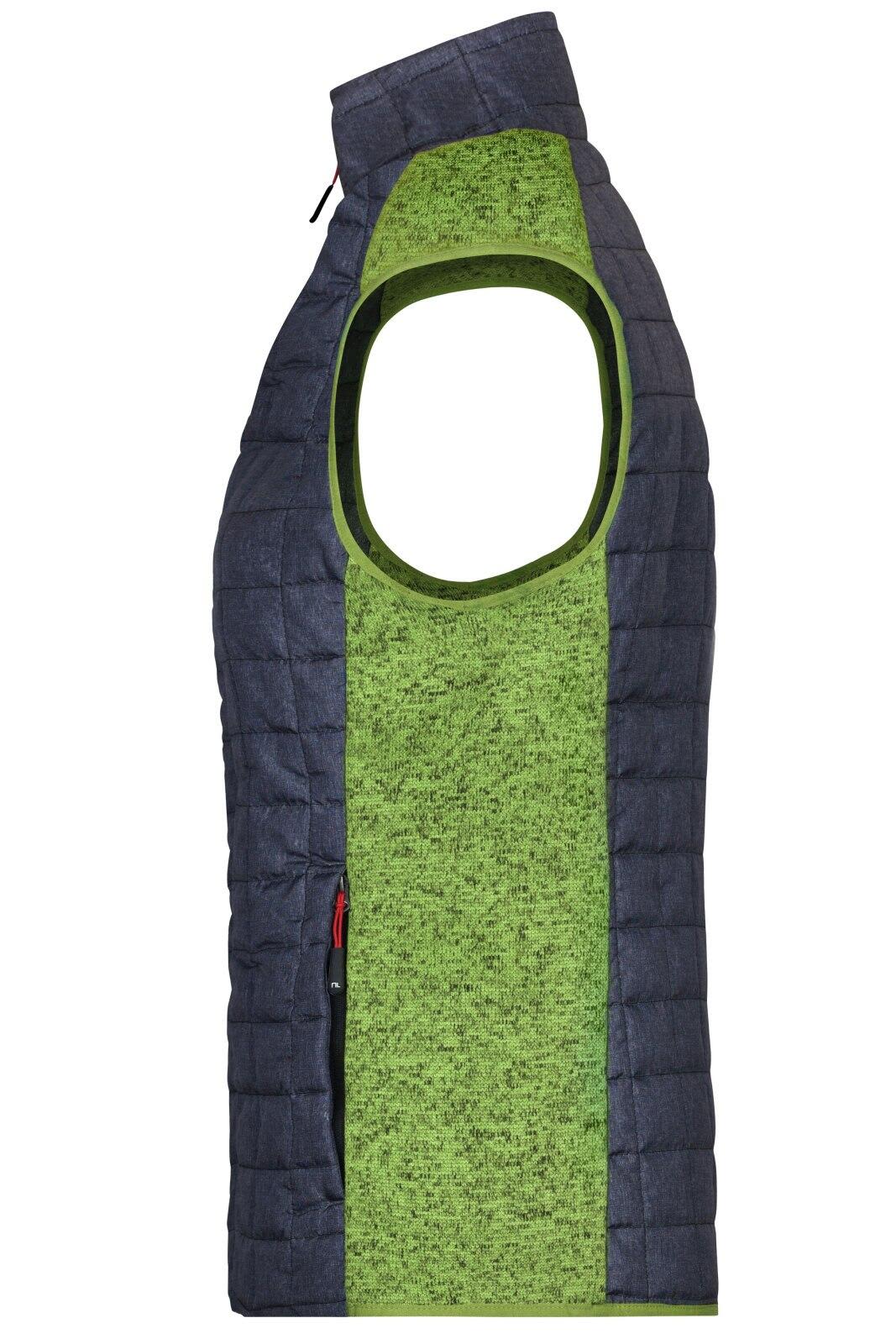 Ladies Knitted Hybrid Vest C3-JN739