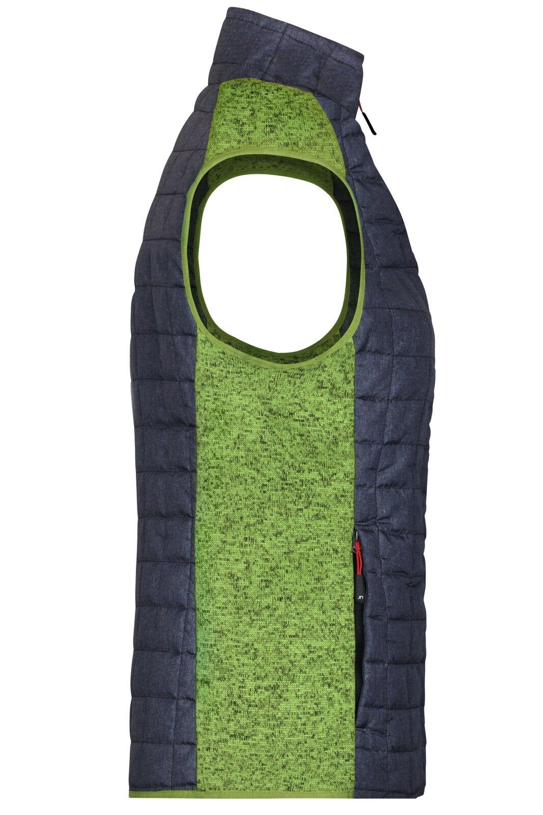 Ladies Knitted Hybrid Vest C3-JN739