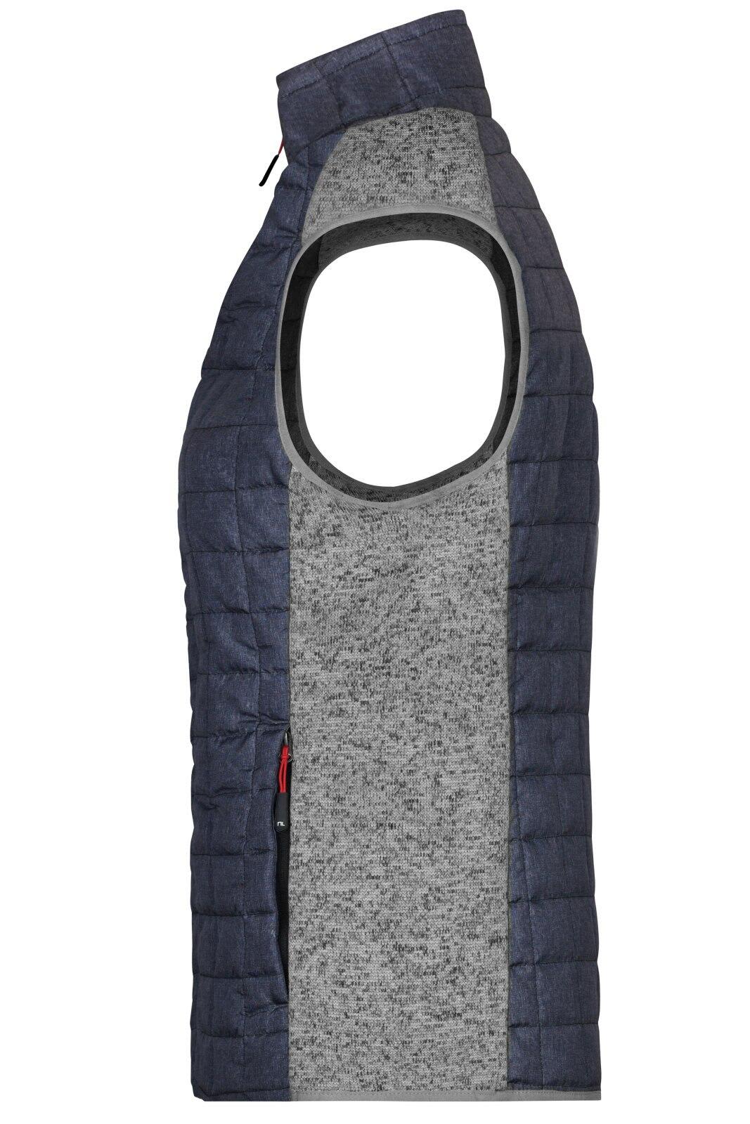 Ladies Knitted Hybrid Vest C3-JN739