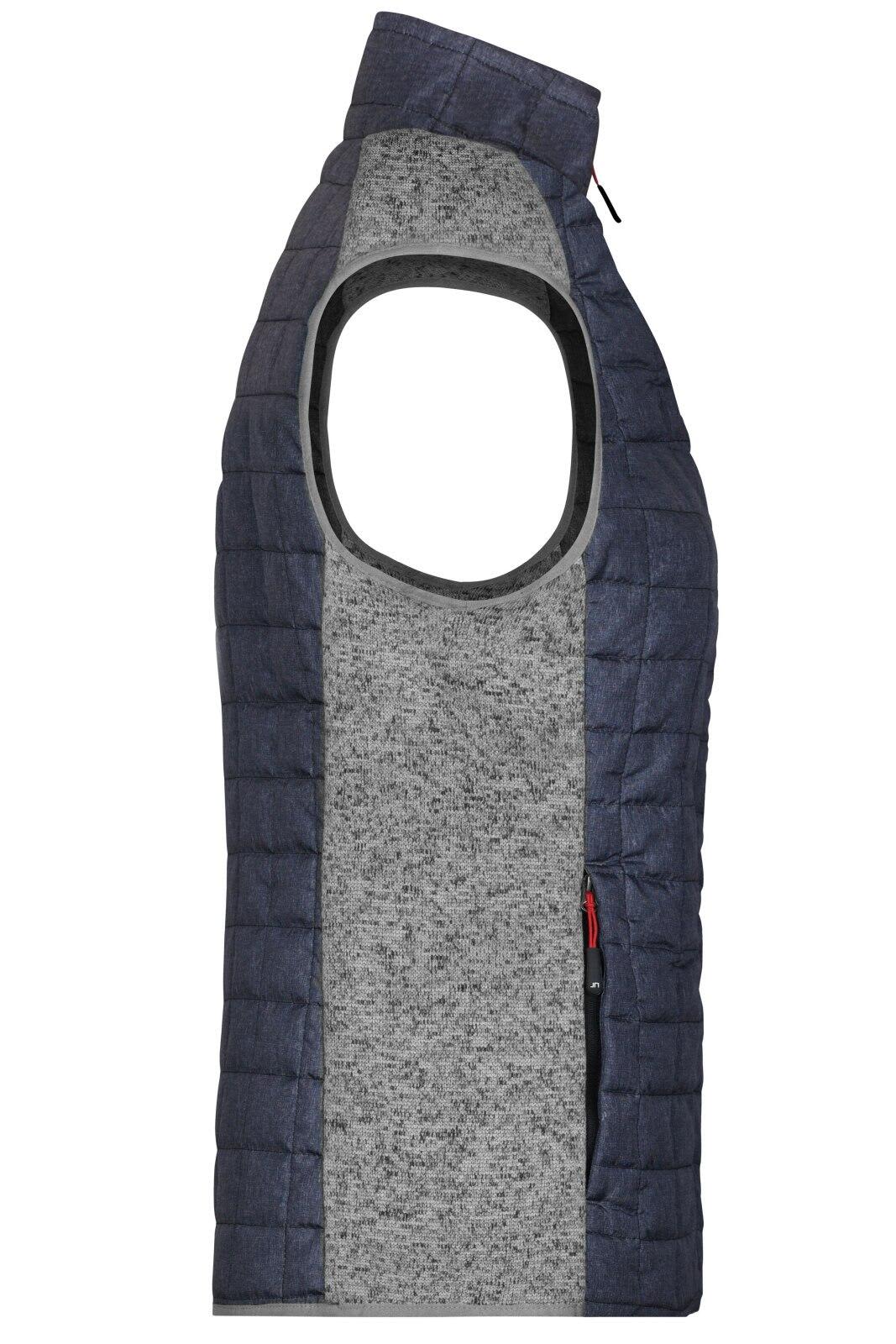 Ladies Knitted Hybrid Vest C3-JN739