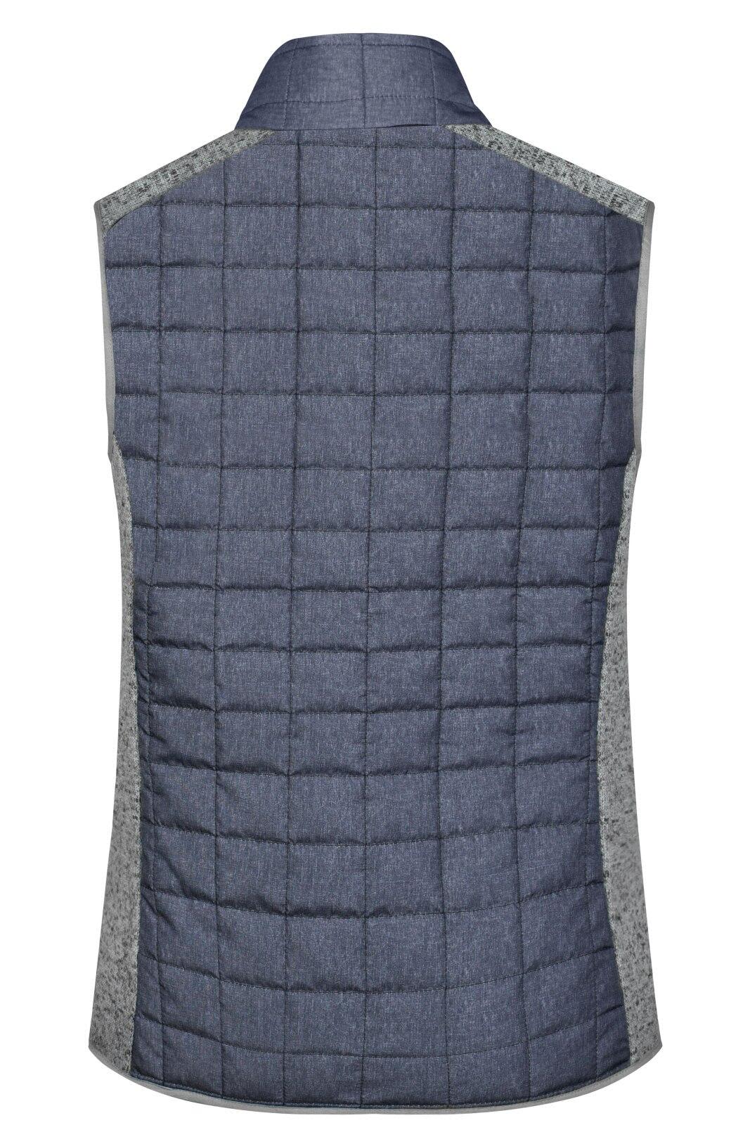 Ladies Knitted Hybrid Vest C3-JN739