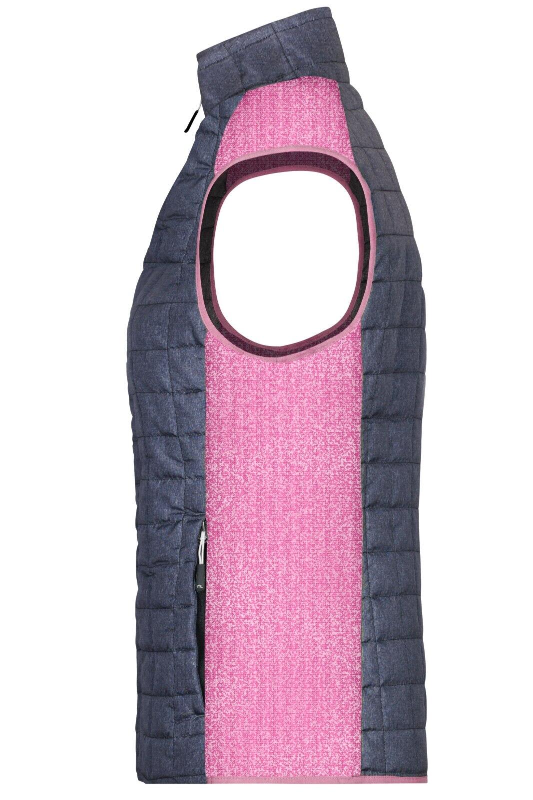 Ladies Knitted Hybrid Vest C3-JN739