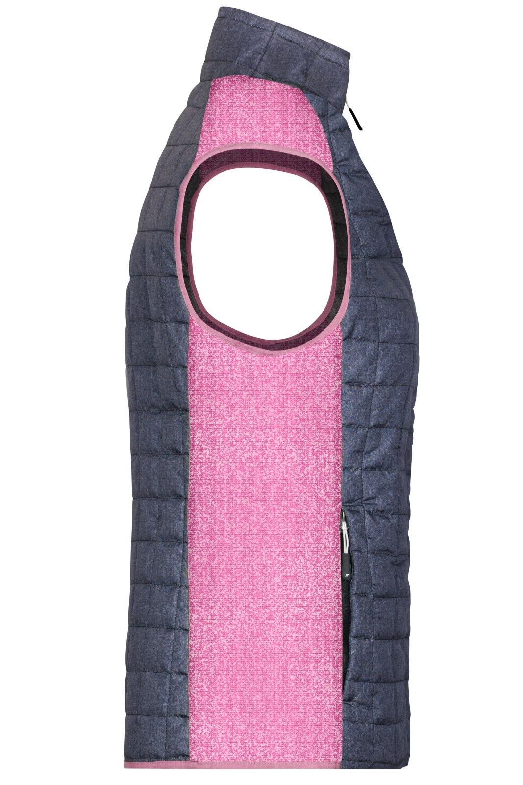 Ladies Knitted Hybrid Vest C3-JN739