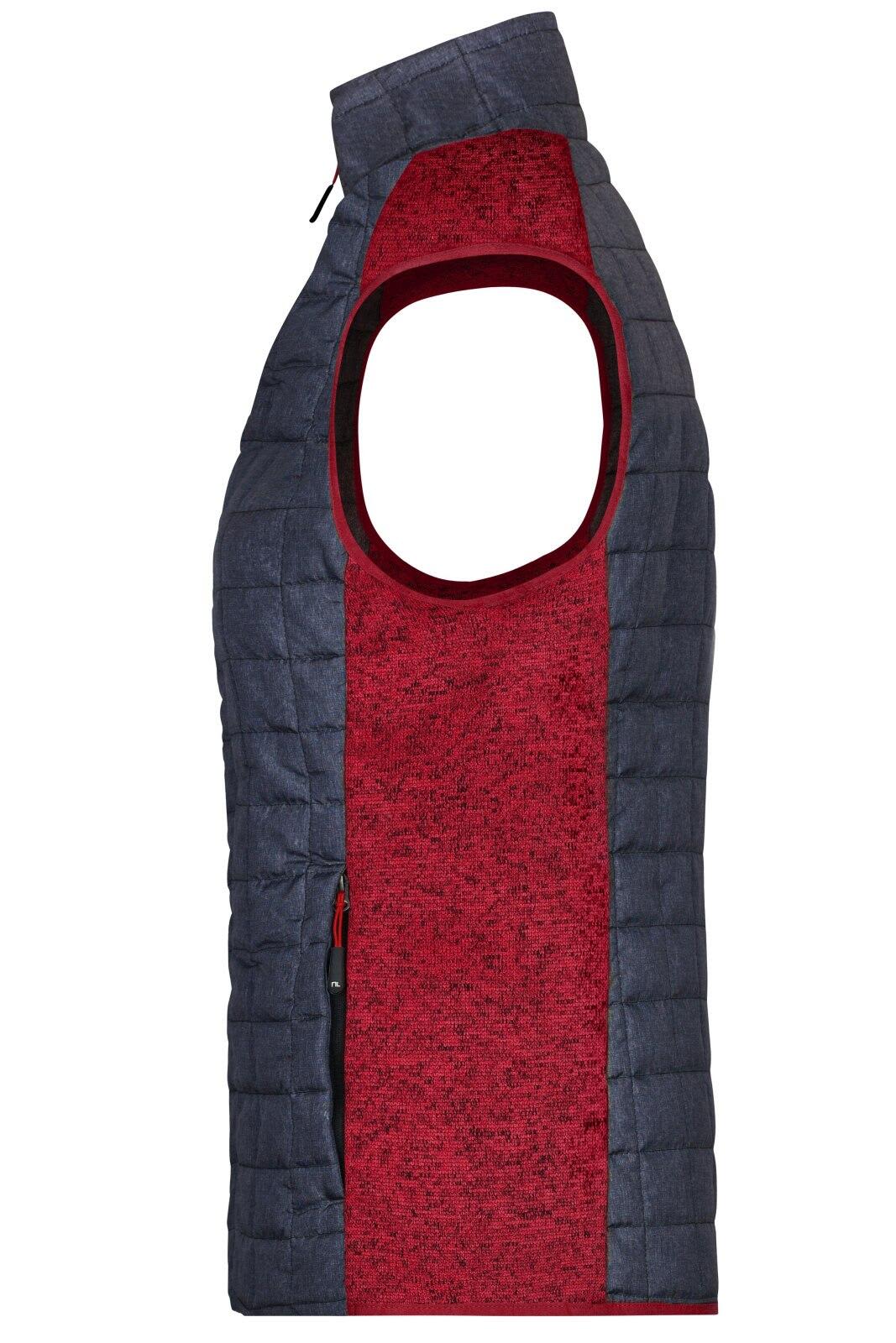 Ladies Knitted Hybrid Vest C3-JN739