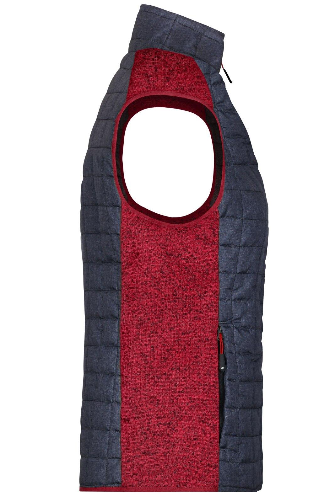 Ladies Knitted Hybrid Vest C3-JN739