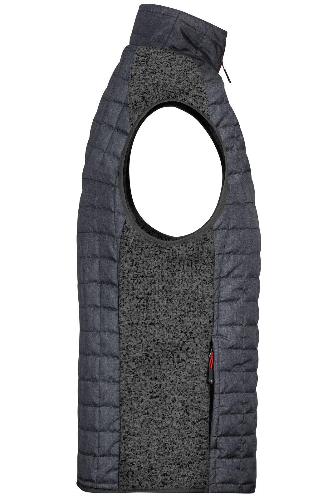 Mens Knitted Hybrid Vest C3-JN740