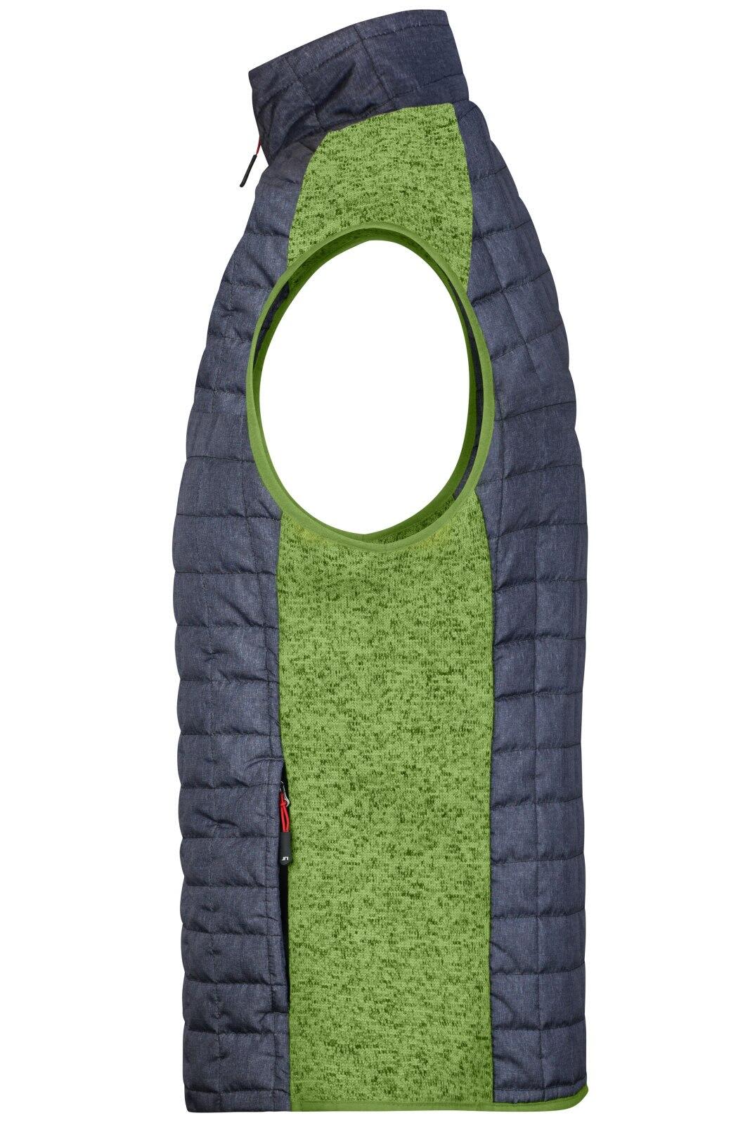 Mens Knitted Hybrid Vest C3-JN740