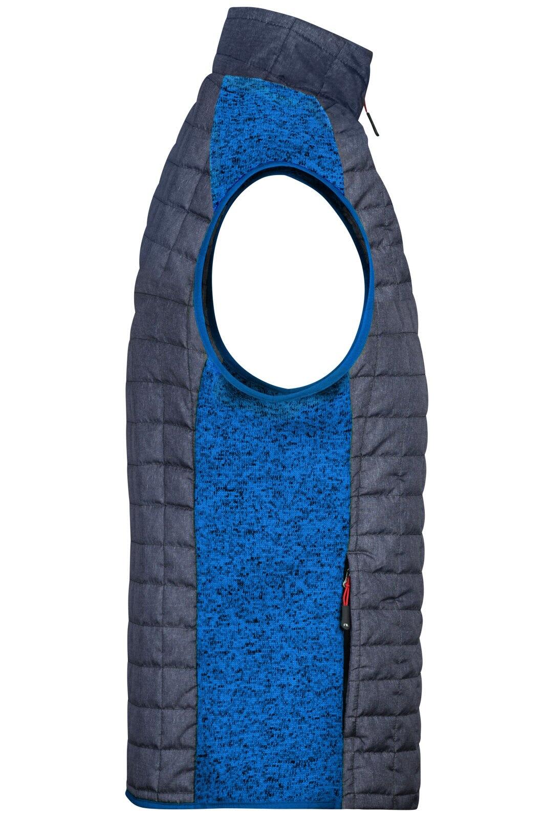 Mens Knitted Hybrid Vest C3-JN740