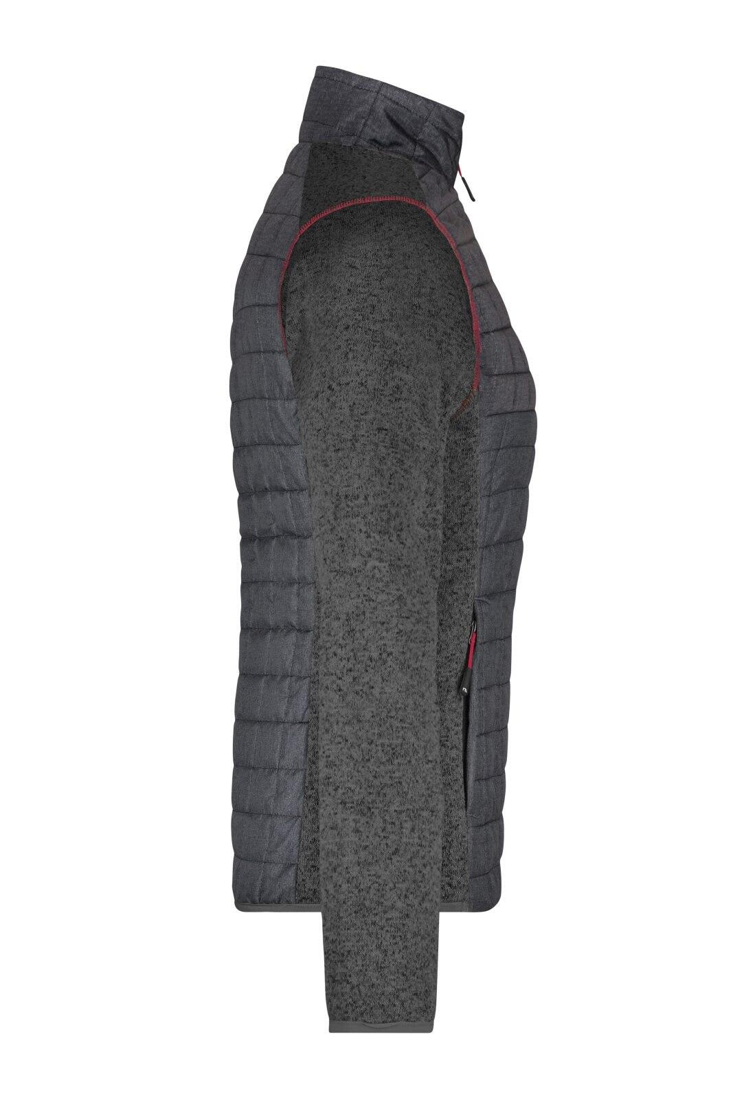 Ladies Knitted Hybrid Jacket C3-JN741