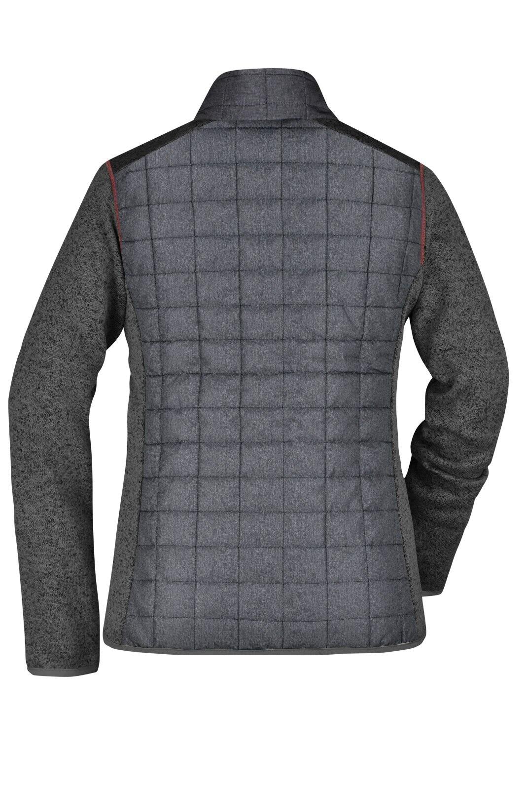 Ladies Knitted Hybrid Jacket C3-JN741