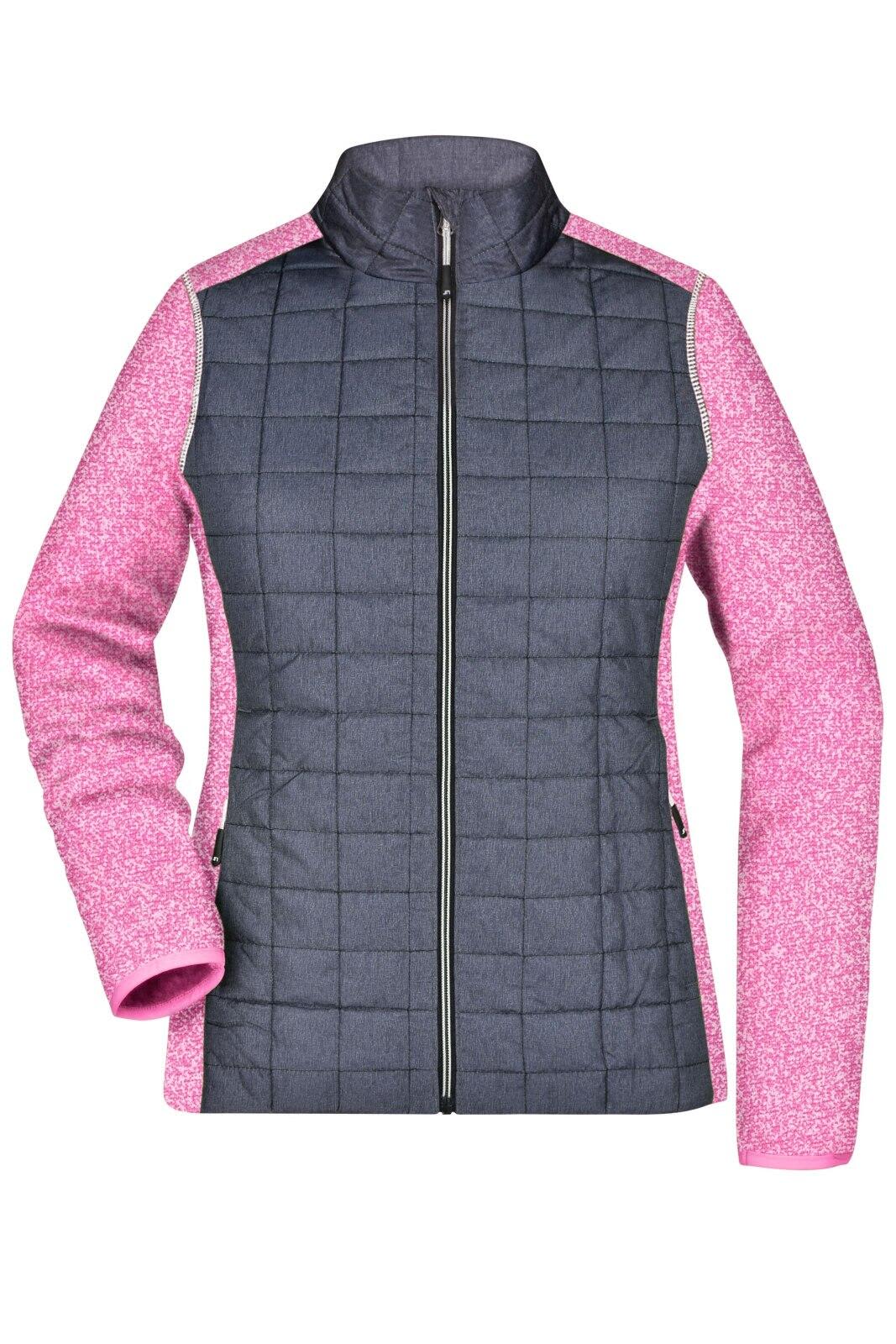Pink-Melange/Anthracite-Melange